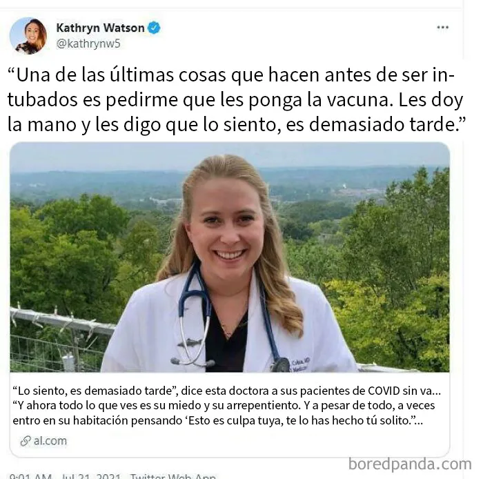 Creen que la vacunación retroactiva existe