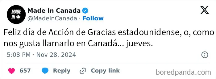Feliz jueves