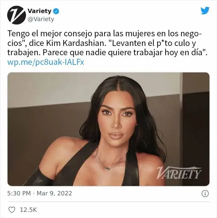 Kim Kardashian dio consejos brutalmente honestos para las mujeres en los negocios