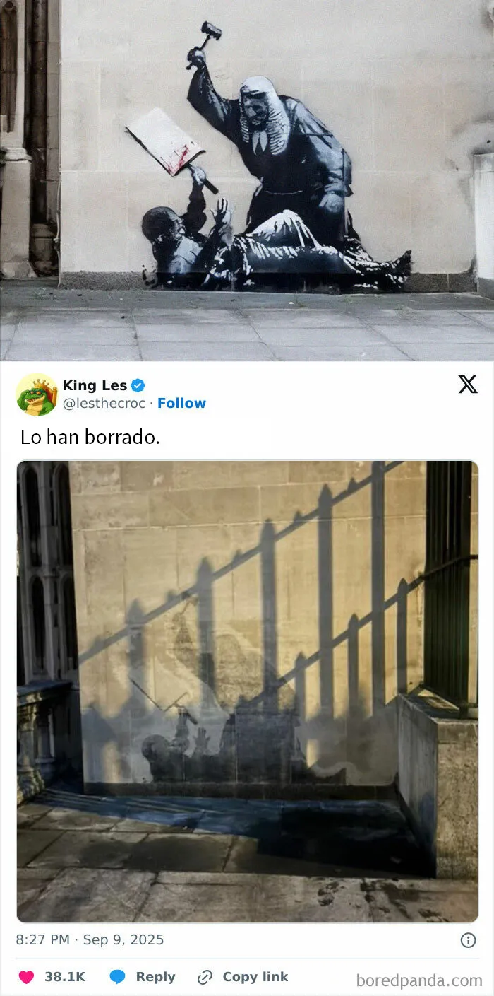 Intento de borrarlo que lo ha hecho más icónico