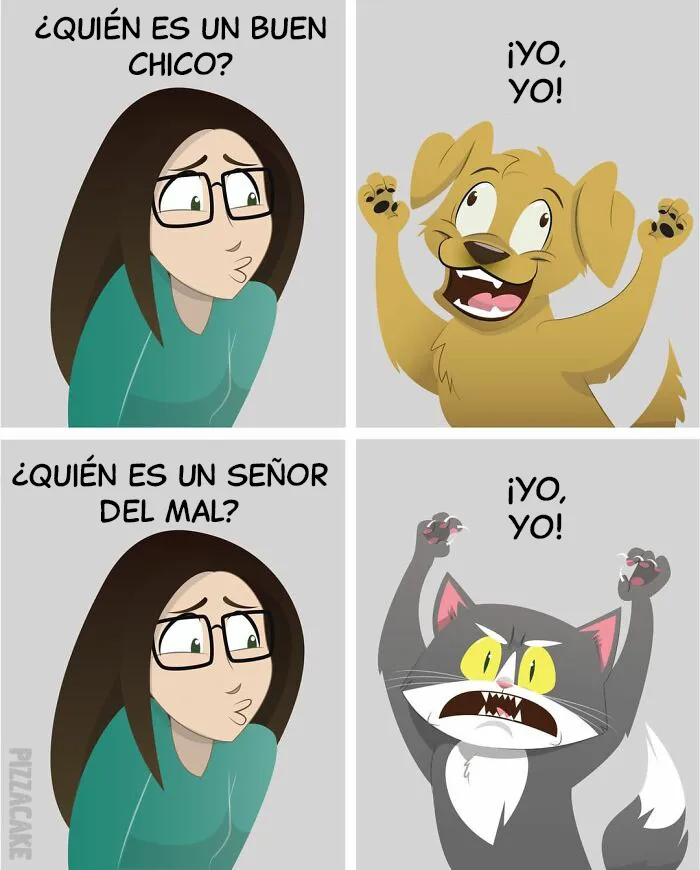15 Cómics divertidos sobre la vida, los gatos y el caos cotidiano