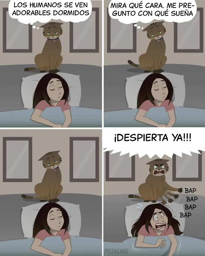 15 Cómics divertidos sobre la vida, los gatos y el caos cotidiano