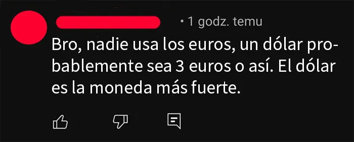 Nadie usa euros