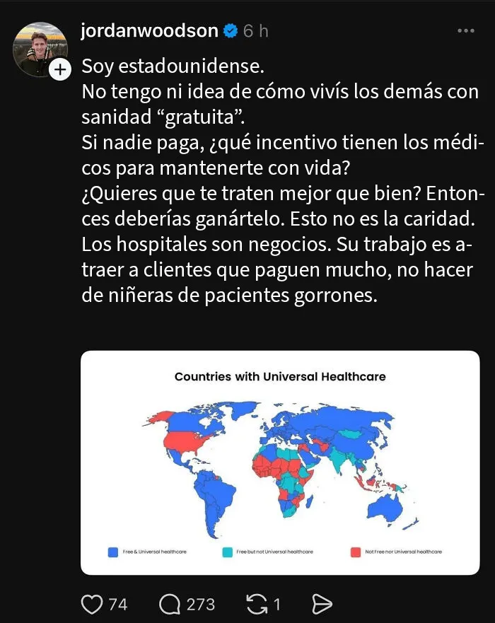 Los hospitales son negocios