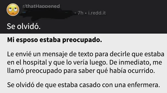 Los esposos no se preocupan por sus esposas