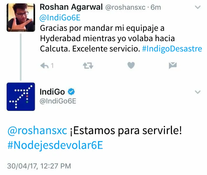 ¡Estamos para servirle!
