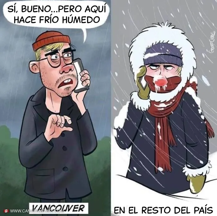 20 Divertidos y acertados memes que resumen Canadá a la perfección