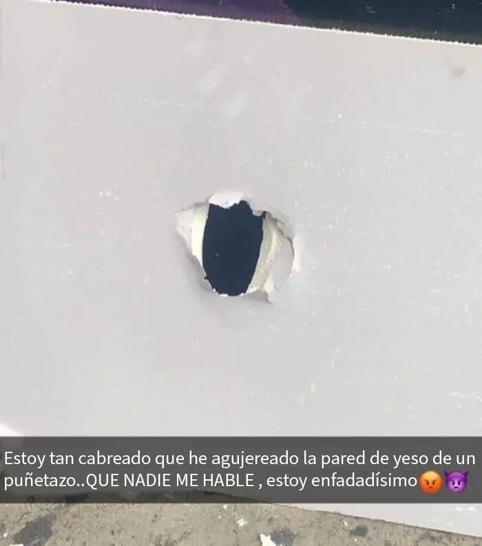 Prueba con una pared de verdad