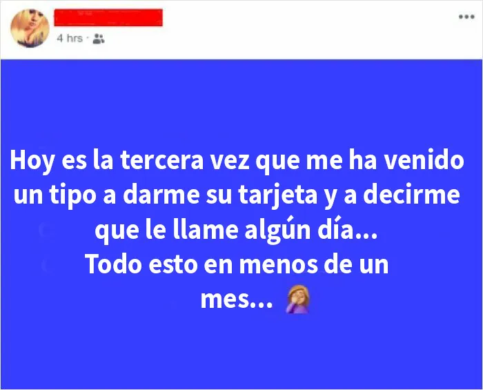 Uf qué molesto