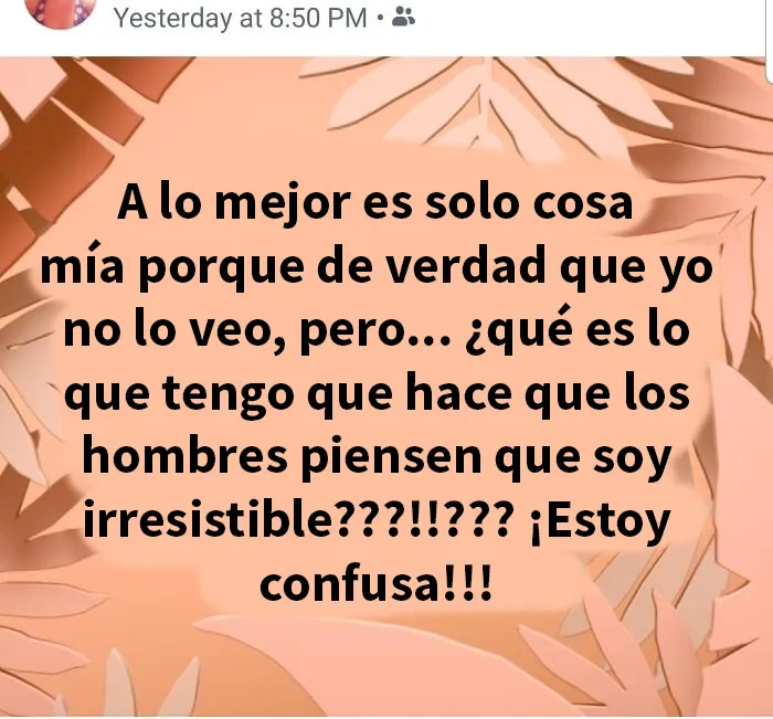 Ay chica yo qué sé