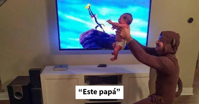 30 Padres que llenaron de alegría la vida de sus hijos y merecían volverse virales
