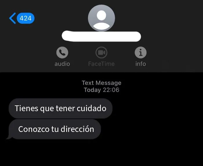 El repartidor de pizzas tras dejarme el pedido. No tuvimos ningún tipo de conflicto