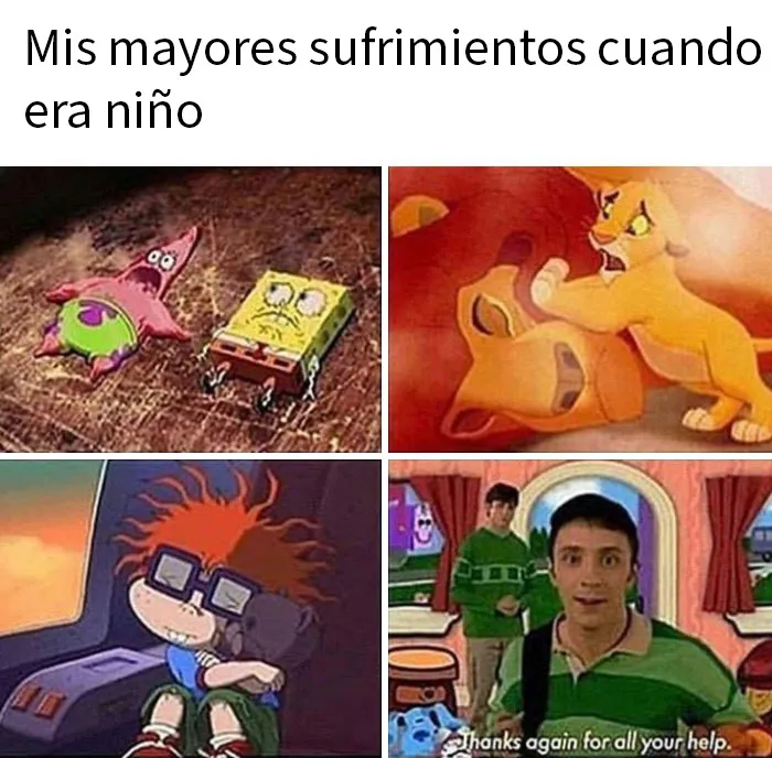 20 Memes nostálgicos para recordar los buenos viejos tiempos