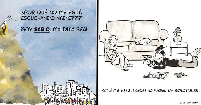 12 Cómics que muestran lo absurdo de la vida cotidiana con los que te identificarás