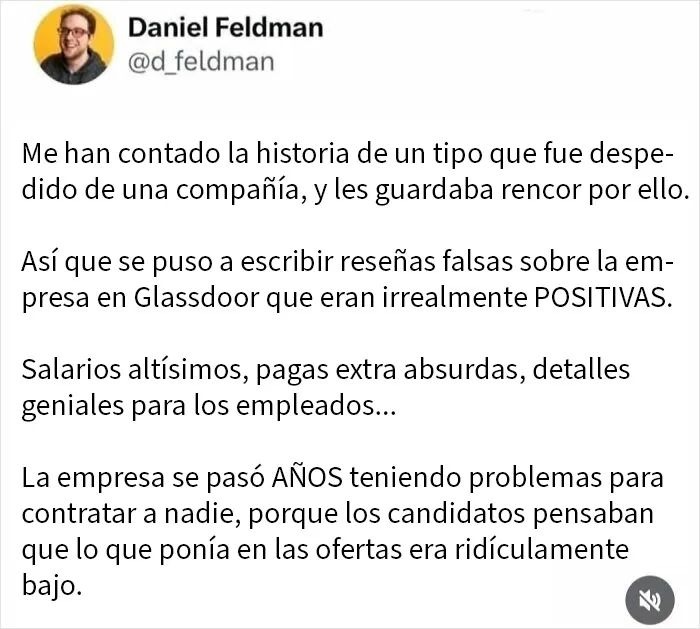 Visto en Linkedin