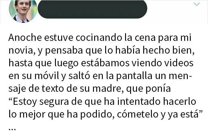Más triste que otra cosa