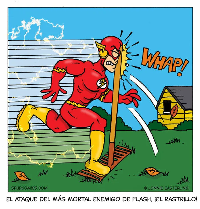 14 Cómics divertidos sobre superhéroes que se enfrentan a problemas cotidianos