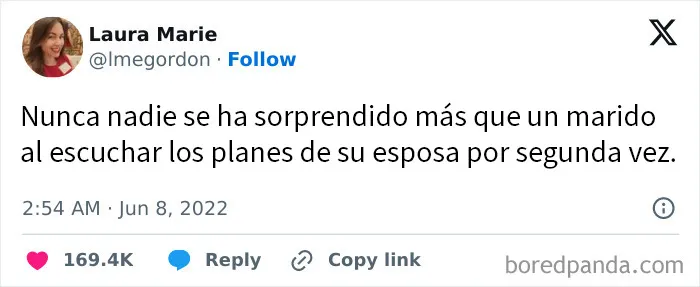 20 Divertidos tuits de maridos que triunfan en su matrimonio