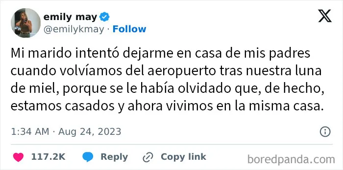 20 Divertidos tuits de maridos que triunfan en su matrimonio