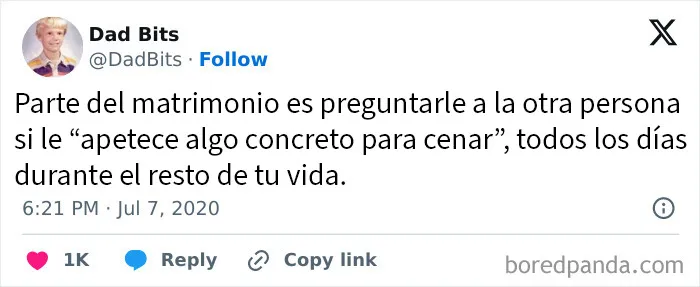 20 Divertidas y dolorosas publicaciones sobre la vida de casados