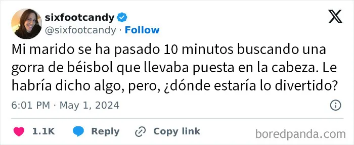 20 Divertidos tuits de maridos que triunfan en su matrimonio