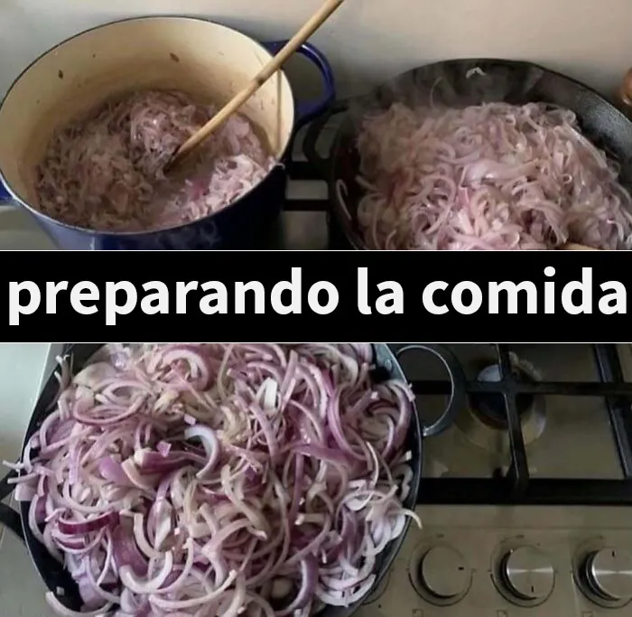 Deberías echarle algo de cebolla