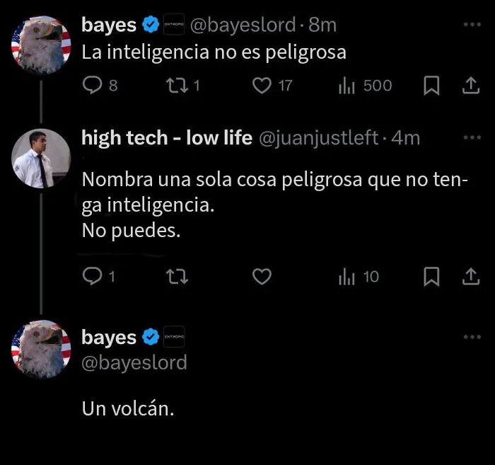 La inteligencia no es peligrosa