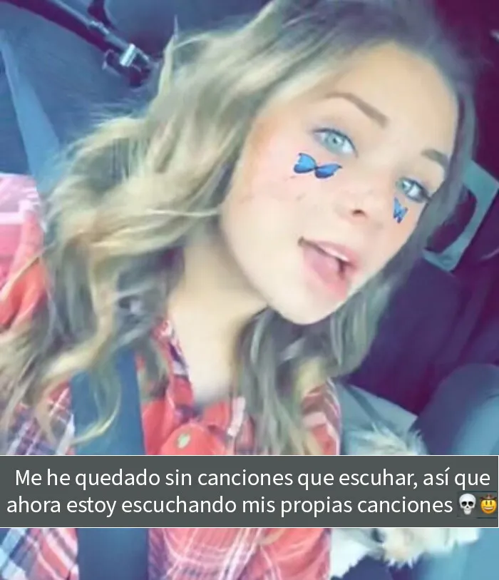 ¿Alguna vez te has quedado sin canciones para escuchar y has tenido que escuchar las tuyas propias?