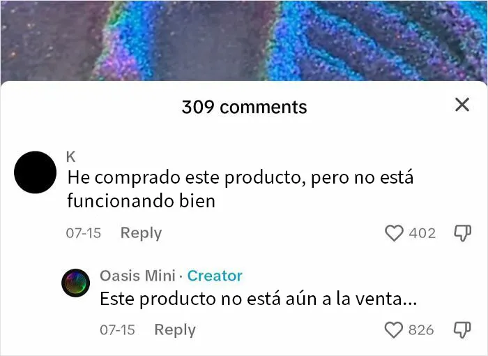 Una persona en TikTok intenta obtener un reembolso... por un producto que ni siquiera está disponible todavía