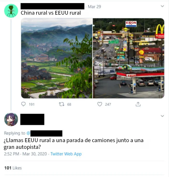 Muy rural, sí