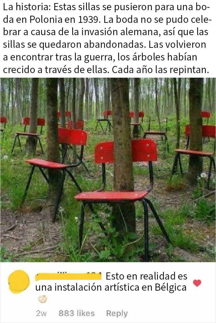En una página de "datos interesantes" en insta 👏
