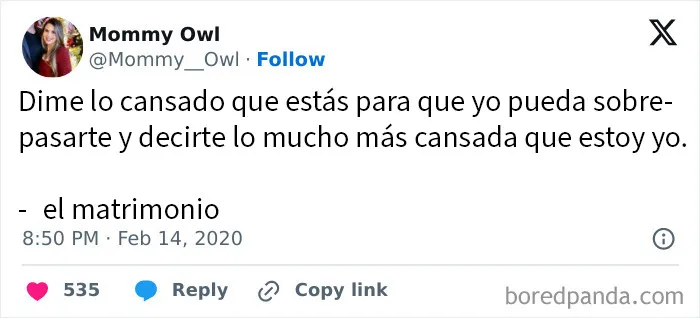 20 Divertidos tuits sobre la vida conyugal que resumen perfectamente el matrimonio
