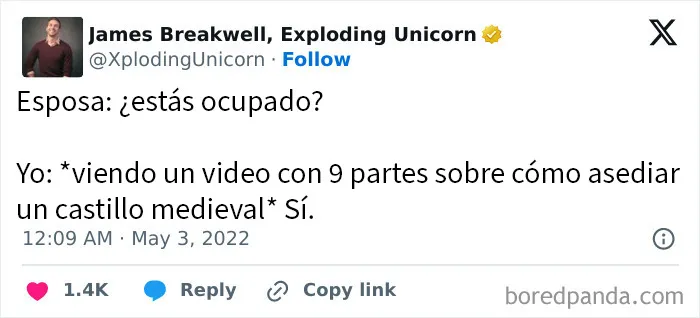 20 Divertidos tuits sobre la vida conyugal que resumen perfectamente el matrimonio