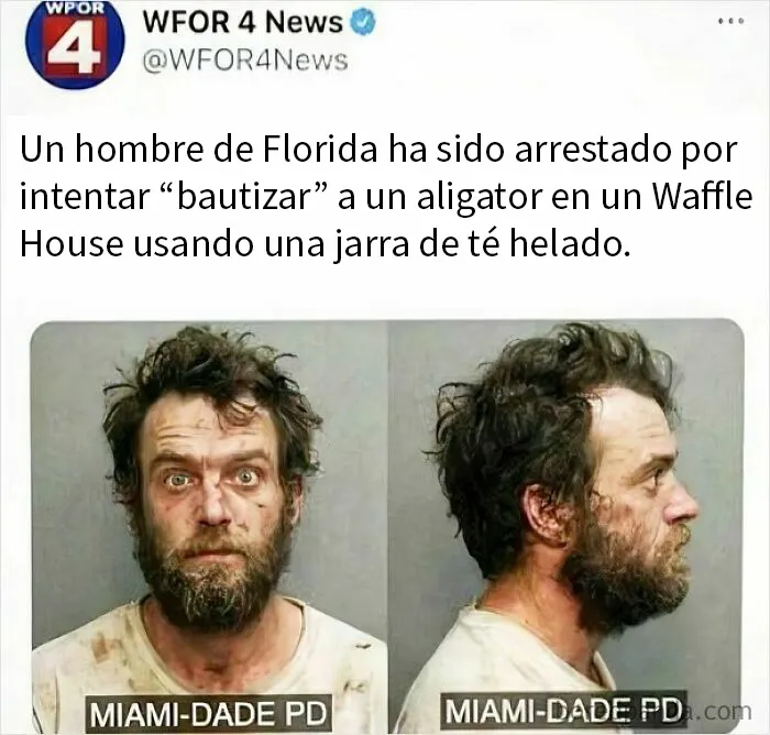De Florida tenía que ser