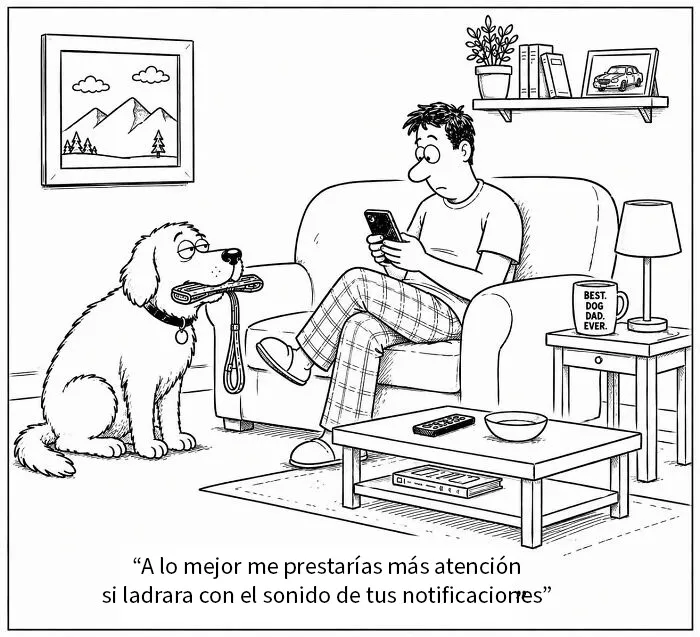Imaginé los pensamientos que pasan por la mente de un perro y los convertí en 15 cómics