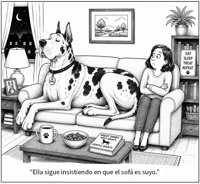 Imaginé los pensamientos que pasan por la mente de un perro y los convertí en 15 cómics