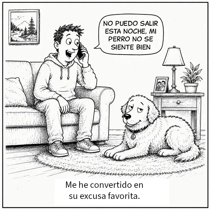 Imaginé los pensamientos que pasan por la mente de un perro y los convertí en 15 cómics