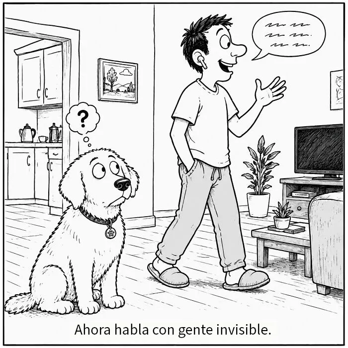 Imaginé los pensamientos que pasan por la mente de un perro y los convertí en 15 cómics