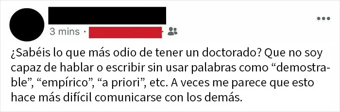 Un amigo de facebook siempre presume de su inteligencia, pero esto ya es demasiado