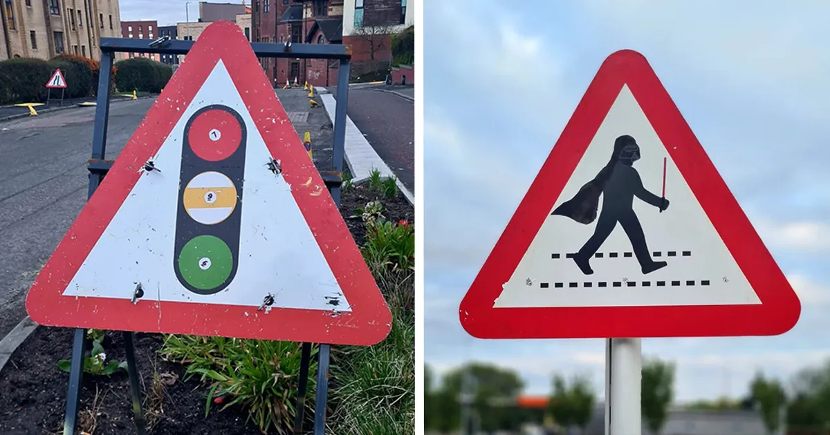 33 Divertidos carteles públicos que parecen oficiales hasta que los miras bien