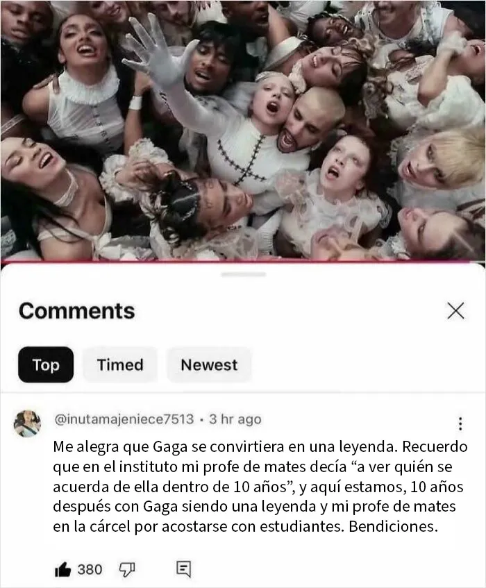 La guinda del pastel