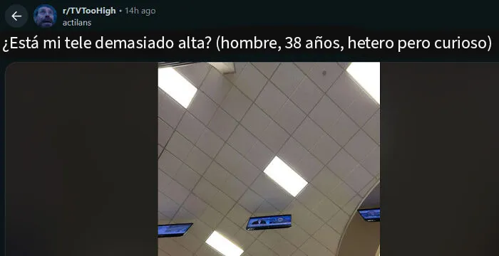 Demasiado alta