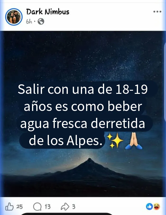 Madre mía la comparación