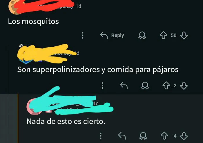 Mosquitos buenos para nada