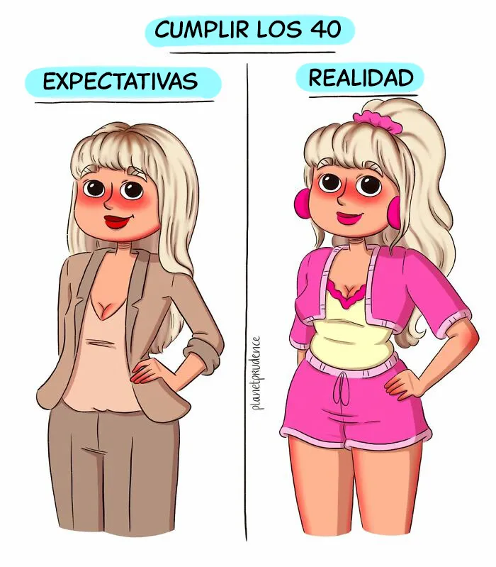 20 Cómics de "Planet Prudence" mostrando cómo es ser mujer