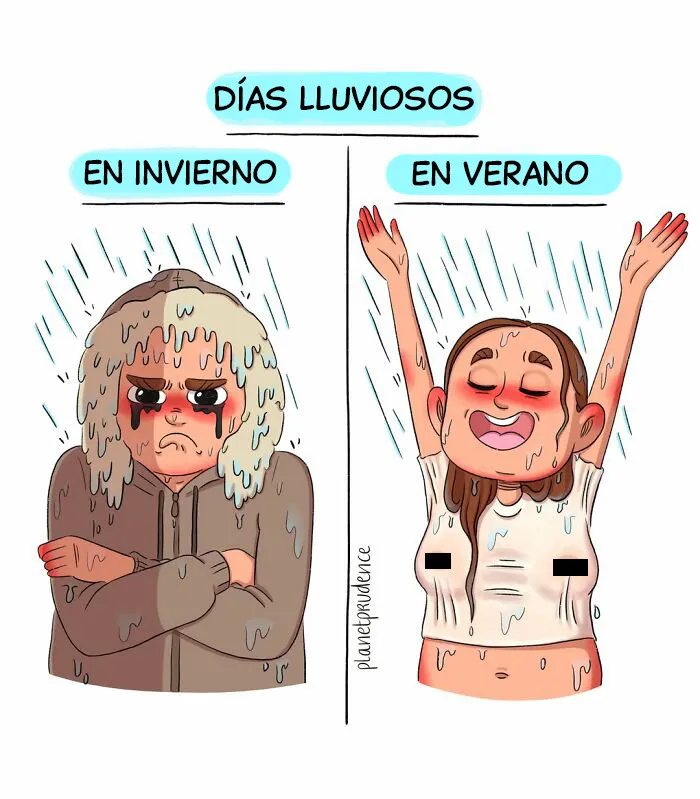 20 Cómics de "Planet Prudence" mostrando cómo es ser mujer