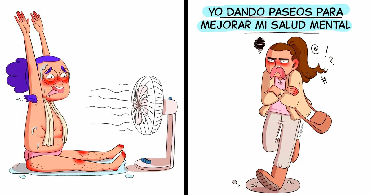 20 Cómics de "Planet Prudence" mostrando cómo es ser mujer
