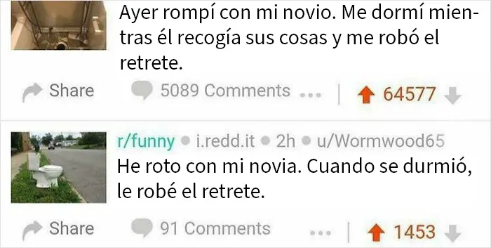 20 Publicaciones muy tontas compartidas en Reddit