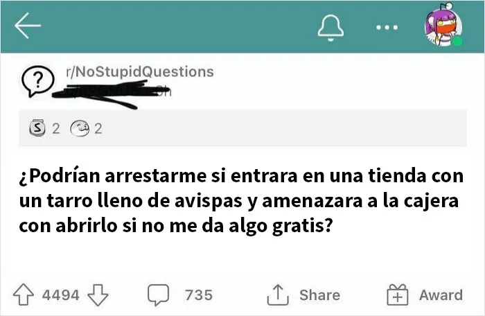 20 Publicaciones muy tontas compartidas en Reddit
