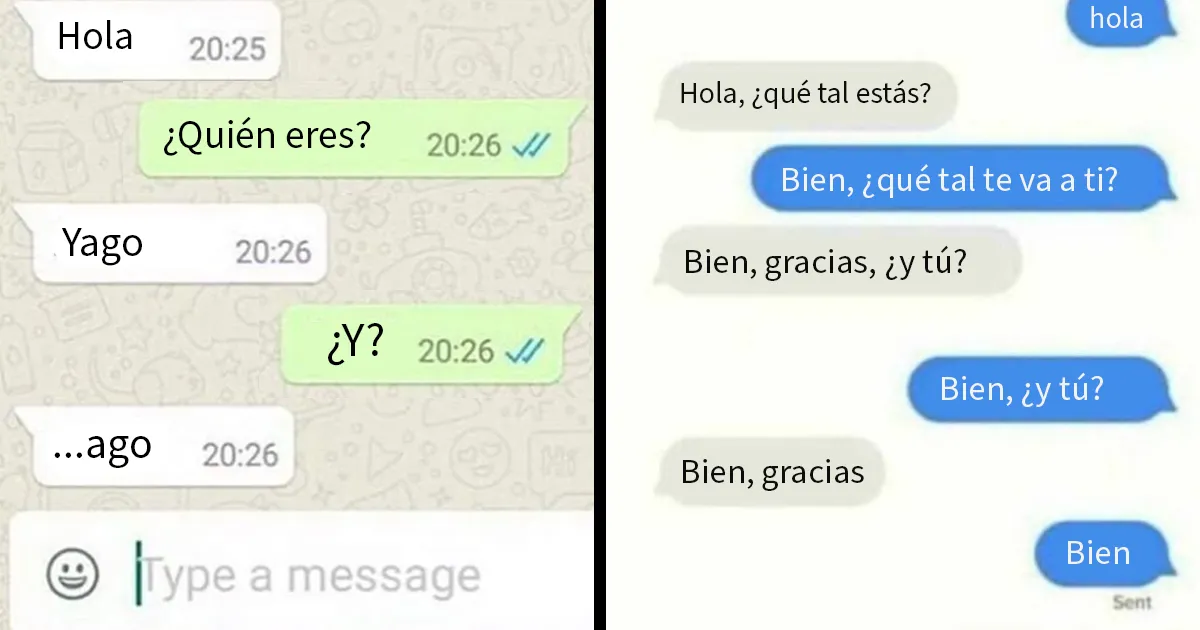 20 Personas que no sabían cómo responder a los extraños mensajes que recibieron